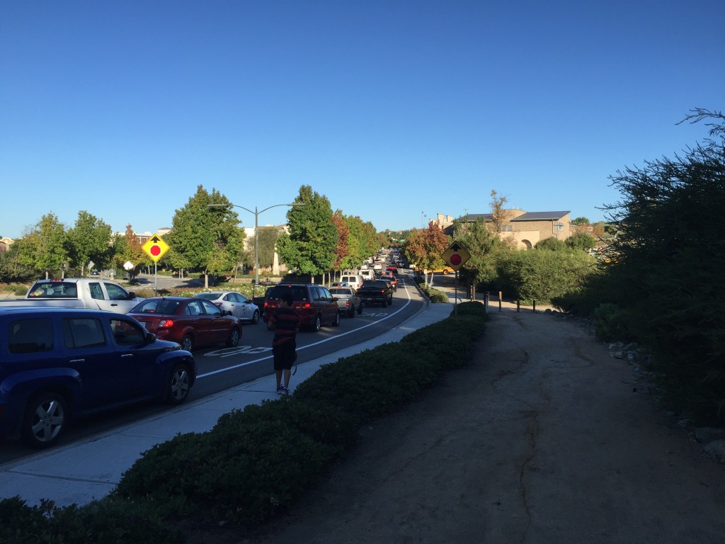 San Elijo Middle Traffic
